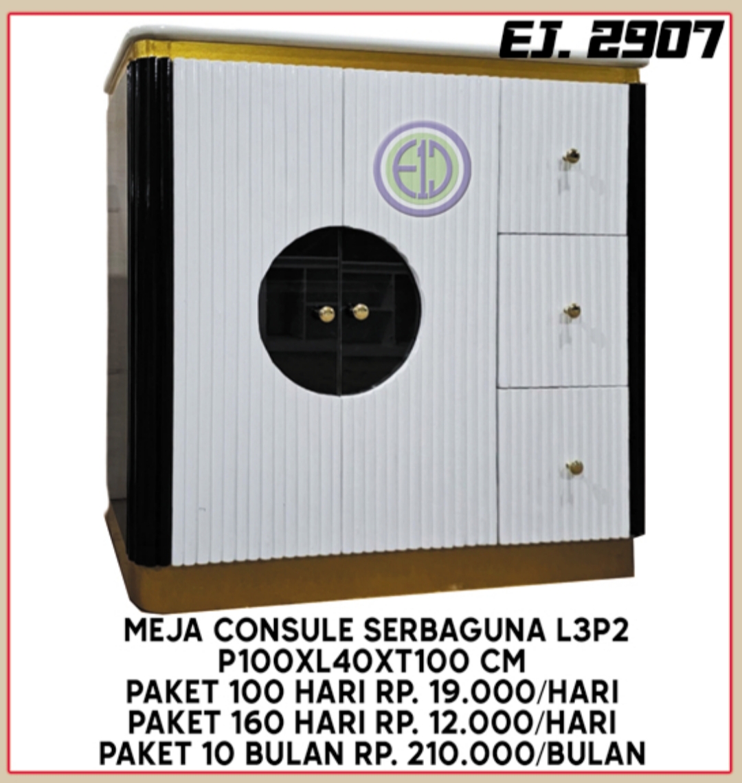 MEJA CONSULE SERBAGUNA L3P2