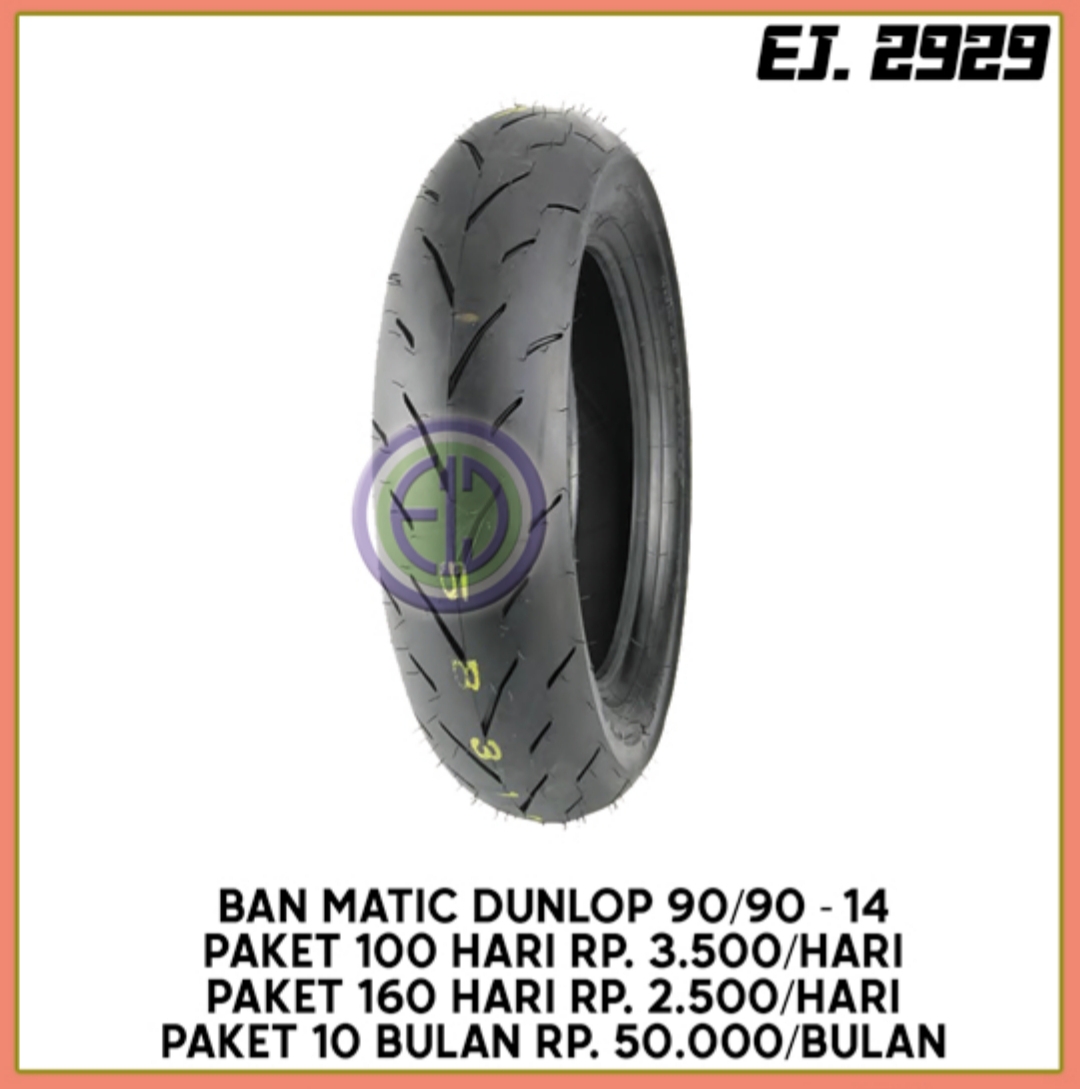 BAN MATIC DUNLOP 90/90 -14