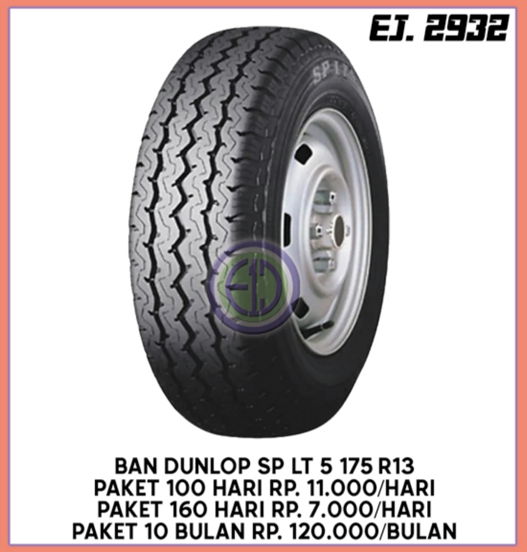 BAN DUNLOP SP LT 5 175 R 13